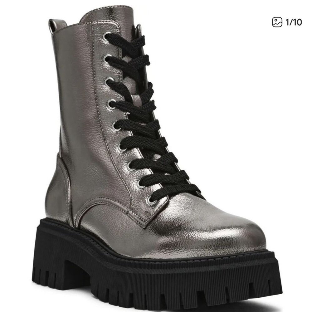 DV By Dolce Vita Glisten Combat Boots size 7
